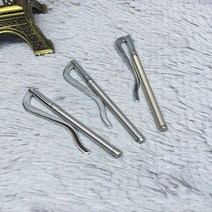 가방 수리 부품 지퍼 교체 1 pc 휴대용 남성 여성 금속 머니 클립 스테인레스 스틸, 은