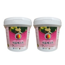농사친구 바움 페스트 1kg 2개세트 수목 소나무 상처 보호 제 톱신 과수 조경 분재 연고 도포 락발 가지치기 전지, 2kg (2개세트)