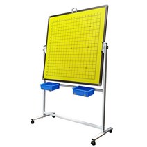 이동식 해설 강의용 벽걸이 자석 바둑판 바퀴 보드판, 단면 바둑판 세트