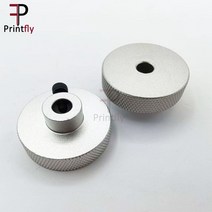 조각기 Nema17 스테퍼 모터 핸드 휠 5mm 내부 구멍 diy 조각 기계, 03 57 Bore8mm_02 1PCS Black