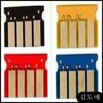 토너칩 신도리코 CL-4000 SP-C410DN 420DN 430DN 노랑.빨강.파랑.검정 프린트용품 프린터용품, 검정, 검정