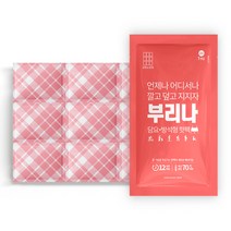 부리나 큰 방석 핫팩 대형 캠핑용 온열팩 등산 낚시 ﻿540G, 40매