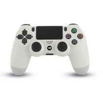 PS4 플스4 PC 스팀 게임패드 듀얼쇼크4 호환 컨트롤러 블루투스 피파 무선 더블쇼크, 화이트