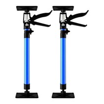잭서포트 파이프 지지대 기둥 고정 리프트 받침대, (115-290cm) 1 팩 + 보관 가방