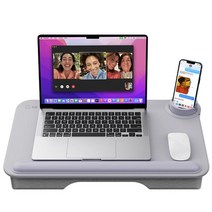 사이지 쿠션 노트북 무릎 책상 Lap Desk, 사지 무릎 데스크