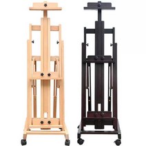 우드이젤 이젤 미술이젤 전시거치대 북유럽 전시용