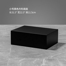 디피용 사각 전시대 피규어 디스플레이 테이블 거실 스튜디오 우드 진열대, 06.S 블랙
