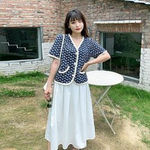 뱃살커버 플리츠 빅사이즈 밴딩 롱스커트 치마 스판 여름 하체비만 면 30대 엄마옷 린넨 통통 66 2XL 77