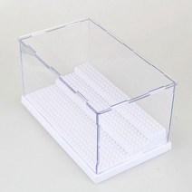 레고 호환진열장 호환케이스 호환아크릴케이스 호환선반 호환전시장 호환보관함 3 단계 방진 디스플레이 박스 빌딩 블럭 캐비닛 아크릴 조립 미니 피규어 플렉시 글라스 쇼케이스 4 개입, [06] E