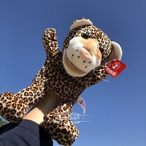 동물손인형 스토리텔링 사자 호랑이 사슴 얼룩말 동물인형, KTA 전신 표범