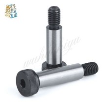 나사못 앙카볼트 볼트너트 나사 철물 1pc m5 m6 m8 m10 직경 6 8 10 12mm 등급 12.9 스틸 육각 소켓 캡 헤드 숄더 롤러 베어링 나사 볼트 고장력, m10 어깨 dia12mm, 20mm