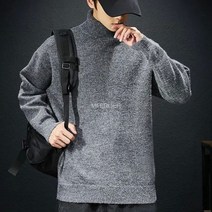 가을 봄 대형 스웨터