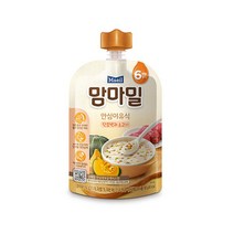 맘마밀 이유식 단호박과소고기 100g 5팩 6개월, 단일옵션