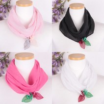 가을 겨울 은창]특가세일/한정수량/랜덤배송 목도리 스카프 자석 레이스 머플러 실크 나뭇잎 마후라