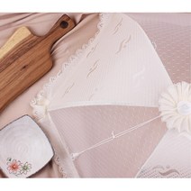 상보 덮개 음식 식탁커버 밥상보 45cm 카페 먼지방지, 단일사이즈