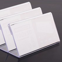 국산 아크릴 네임판 회의 명패 이름 디저트 네임택 쇼케이스 100x50 투명 메뉴판 베이커리 사무실 이름표 테이블 책상 메뉴 매대 가격표 광고판 꽂이 포켓 pop 인포 프레임