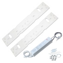 공식 에스엠디텍 LED 모듈 판넬 교체용 기판 세트 18W 25W 36W 50W, 보급형 모듈세트, 08 - 580x97 50W 세트, 1개