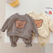 심플 빅베어 유아동 상하복세트(66-100) -로로