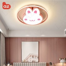 Laz 아이방 조명 LED 키즈방등 헬로키티 공룡 8종 + 리모컨, 핑크 토끼