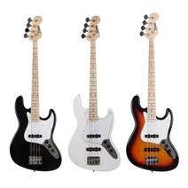 제논 베이스기타 JB-420 헤드폰앰프 재즈 베이스 패키지, 화이트