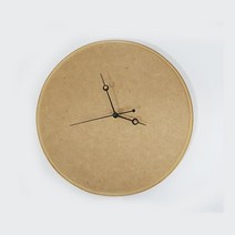 대문닷컴 DIY 반제품 MDF원형시계, 시계판+기본무브+바늘