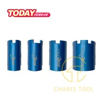 허리케인 석재용코아비트 38mm 코아드릴비트 석재용 콘크리트 작업 석재 앵글 코아 석재비트 카리스툴