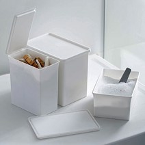 가루 세제통 세제용기 다용도 보관함_1호 (뚜껑 분리형), 사이즈:1호 (뚜껑 분리형)