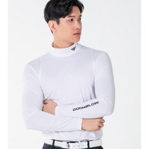 골프 자전거 스포츠 남성 자외선차단 냉감 쿨 반목 이너웨어 화이트 골프웨어 N-165