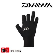 다이와 벨트리스 방한 3컷 장갑 DG-7622W, 블랙