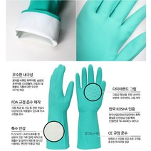 (10켤레무료배송) 내산장갑 내화학장갑 KE60 방수장갑 RNF15, (10켤레) KE60 내산장갑 XL