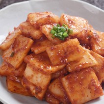 [산정마을]아삭아삭 시원한 맛 전라도 석박지, 석박지 1kg