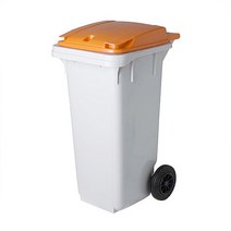 120리터 업소용 분리수거함 쓰레기통 폐기물 통 120L 일반형, 녹색