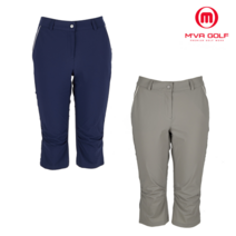 엠바골프 여성 봄 여름 반바지 셔링 5부 팬츠 M202LPT009