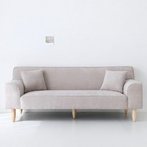 마켓비 티볼리 패브릭 소파 3인 1645, 베이지 9786.3435