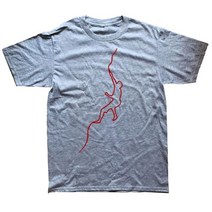 클라이밍 장비 복장 암벽 등반 초크 용품 로프 여름 등반가 티셔츠 패션 반팔 웃긴 러브 남성 의류 탑스 마운틴 라운드넥, GRAY+L