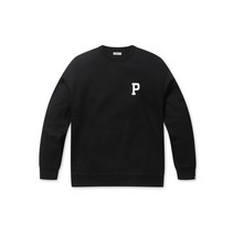 폴햄 신상SALE 공용) 플리스 레거시 맨투맨 4TR3040 BK