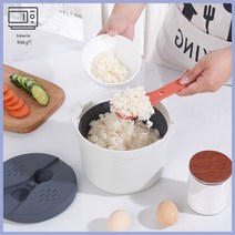 보관 용기 1인가구 초간편 전자렌지 밥짓기 밥통 그릇 라이스 쿠커, 전자렌지 라이스쿠커