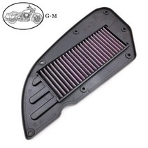 KYMCO 다운타운 125 200i 250 i 300i 350i Super Dink G5 2009-2017 용 고 유량 오토바이 에어 필터 가와사키 J300 14-17 용, Washable