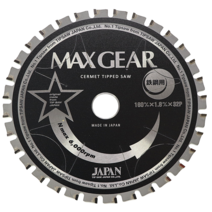 MAX GEAR 6인치 원형톱날 금속용팁쏘 MG-160 충전금속절단기 원형팁쏘 스틸 스텐레스용