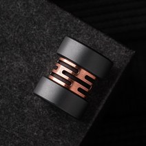 LAUTIE 티타늄 합금 지르코늄 나이프 비즈 서바이벌 파라코드 EDC 장식 액세서리, 03 Zi and Copper