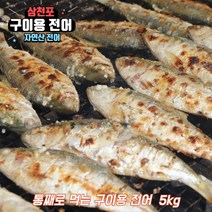 삼천포 가을 전어 전어구이 구이용 1kg (15미내외), 전어 5kg