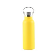 dengcardRoad 야외에서요 스포츠 주전자요 스테인리스 스틸입니다. 대용량입니다 보온병, 옐로, 500ml