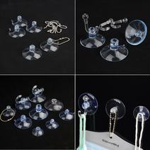 흡착판 흡착패드 고무 진공판 유리창 욕실 붙이기, 제품선택, 22mm (16P)
