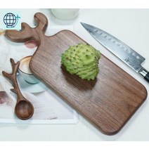 사슴 플레이트 접시 뿔 도마 조의공방, 도마+사슴스푼