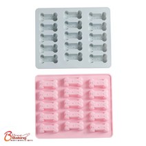 차칸쿡- 실리콘몰드 뼈다귀15구 대사이즈 랜덤1개