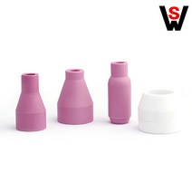 알곤 토치 세라믹 노즐 350A 500A 일반 변형 티그 TIG 용접 쉴드캡, 선택3 세라믹노즐 500A 일반6, 1개