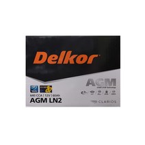 델코 AGM LN2 LN3 LN4 LN5 LN6 자동차 배터리 60L 70L 80L 95L 105L, 델코AGM, AGM60L(LN2), 폐전지미반납(공구대여불가), 1개