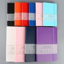 만년 불렛저널 오거나이저 감사 일기장 무지 모눈 데일리 A7 A6 A5 미니 수첩 핑크, A5 (라지) - 라인, 진녹색