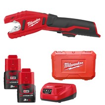 밀워키 충전 동파이프컷터 C12 PC 무선 동관 자르기 컷팅기 세트 밀위키