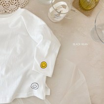 델리티셔츠 키즈 봄아동복 아기코디 남아 여아 블랙빈